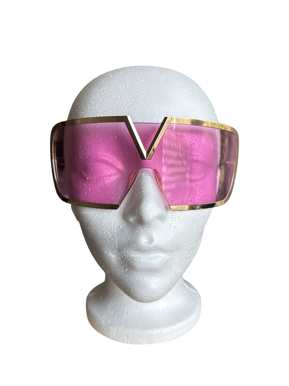 Valentino Garavani V-Romask VLS-120C Mask Sunglasses - Picture 3 of 5
